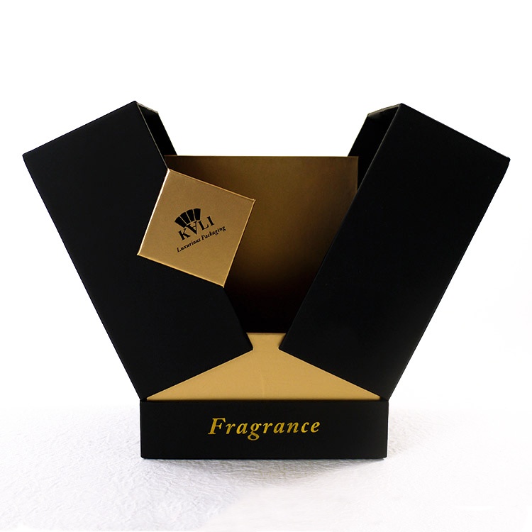 Black perfume box